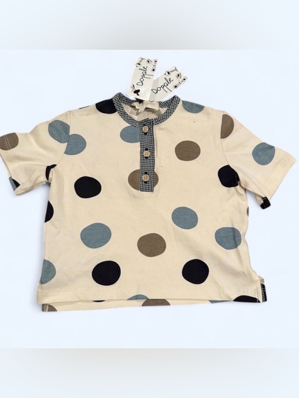 Polka dot toddler t shirt